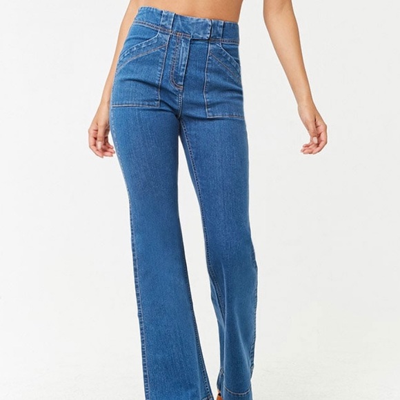 High waisted flare jeans - Picture 6 of 8